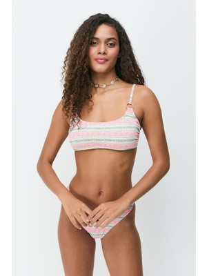 C&city İp Askılı Bikini Takım 3241 Kırmızı