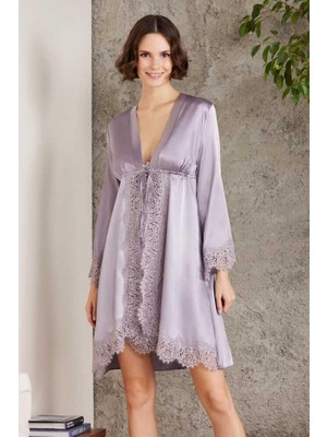 Pierre Cardin Kadın 4'lü Royal Saten Takım Gelin Çeyiz Seti 7045