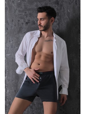 Elit Zümrüt Erkek Pamuklu Havlu Bel Boxer 6'lı Adet