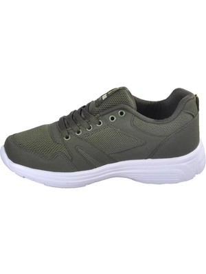 Veron 40-44 Haki Yeşil Nefes Alan Extra Hafif Comfort Sneaker