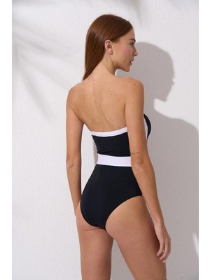 Pierre Cardin Kemerli Straplez Mayo Siyah 241102