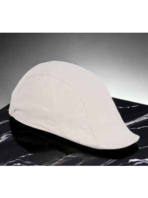 Shopiolog Pamuk Yazlık Erkek Şapka Spor Ördek London Kasket