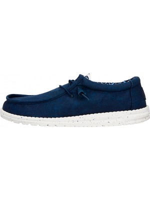 Hey Dude Erkek Sneaker ( Günlük) HD.40700  Hey Dude Wally Canvas 410 Navy
