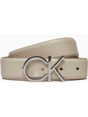 Calvin Klein Logo Belt Pebble Kemer