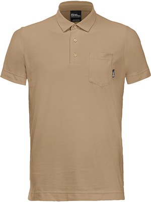 Jack Wolfskin Terral Erkek Kısa Kollu Polo T-Shirt