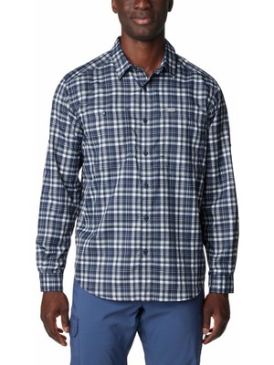 Columbia Silver Ridge Utility Lite Plaid Erkek Uzun Kollu Gömlek