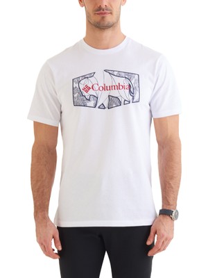 Columbia Cs0377 Csc M Roam Hex Graphic Ss Tee Erkek T-Shirt