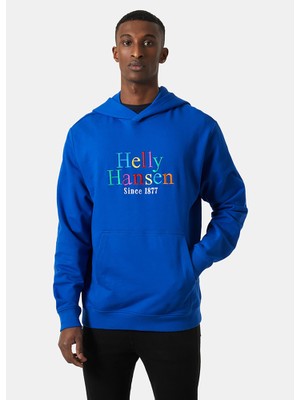 Helly Hansen Core Graphic Erkek Kapüşonlu Sweatshirt