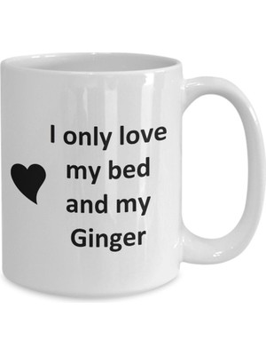 Bexdore Zencefil Sevgili Kupa - Kedi Köpek Kuş Evcil Hayvan Adı - Aşkım Zencefil Adı - Ingilizce Kupa