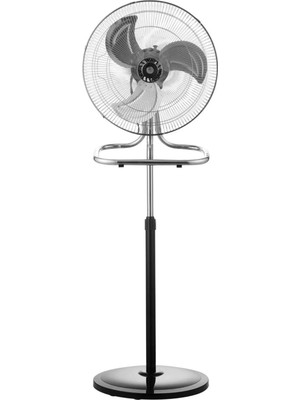 Marsstar Marsstar Ms-18 90W 18" Hem Masa Üstü Hem Ayaklı 3 Kanatlı Vantilatör (Duvar-Yer Tipi Ayaklı Kullanı)