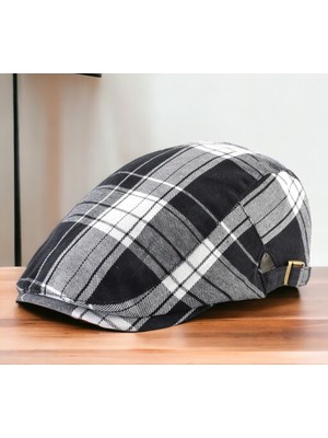 Shopiolog Keten Kumaş Yazlık Spor Model London Erkek Kasket