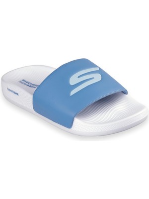 Skechers Hyper Slide  -  Deriver Erkek Beyaz Terlik 246020 Wbl