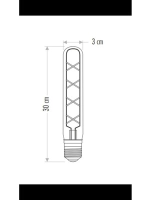 Cata CT-4302 4 Watt E27 Rustik Ampul Amber