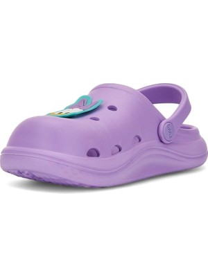 Twingo 26-35 Lila Çocuk Rahat Comfort Crocs Terlik