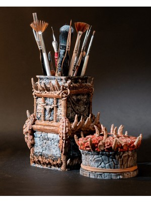 Turansoy Craft Yüzüklerin Efendisi Ork Lord Of Rings Ork Kalemlik Orta Dünya Masaüstü Düzenleyici