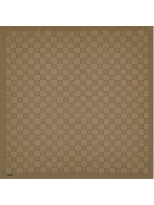 Aker Dama Monogram Eşarp -  Koyu Vizon  -  1070600 - 933