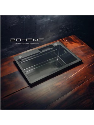 Boheme Smart Sink Bataryalı Teknolojik Evye Seti