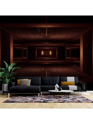 Duvar Kağıdı Baskı 3 Boyutlu Derinlik, Tünel Duvar Kağıdı Baskı