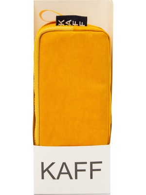 Duomino Siyah Yıkanabilir Iki Gözlü Krinkıl Kalemlik / Kalem Kutusu Iki Bölmeli Suya Dayanıklı