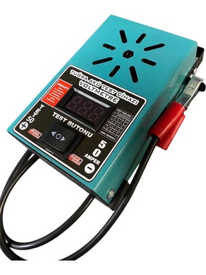 Tuğra Tet 50 Amper Akü Test Cihazı Motorsiklet ve E-Bike Için Özel