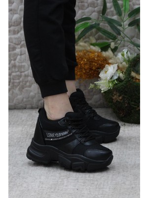 Fort 209 Rahat Gizli Topuk Dolgu Taban Kadın Ayakkabı