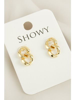 Feryal Sonsuzluk Yeni Sezon Metal Küpe