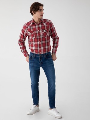 LTB Servando x D Düşük Bel Dar Paça Tapered Jean Pantolon