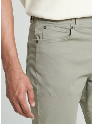 Lee Normal Bel Slim Fit Kiremit Erkek Chino Pantolon L72AA5708A95 Extrememotion Slim Pan