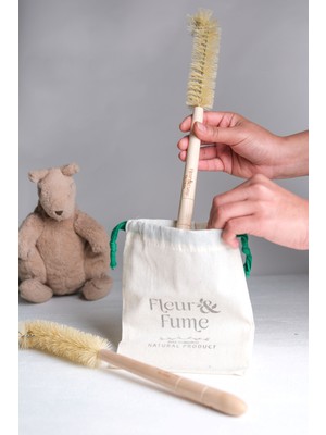 Fleur & Fume Tampiko Otu Biberon ve Şişe Fırçası