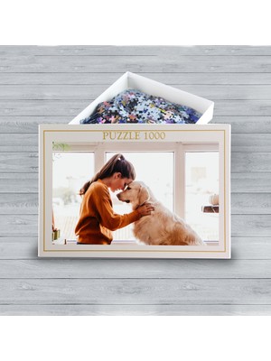 Decovienotr Kişiye Özel Tasarımlı Fotoğraf Baskılı Yapboz Puzzle