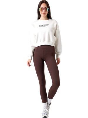 Domoda Içi Polarlı, Lastikli, Şardonlu, Fitilli, Toparlayıcı Interlok Kışlık Örme Tayt @verona