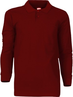 Baran Işık Polo Yaka 2 İp Sweatshirt Unisex Rahat ve Şık