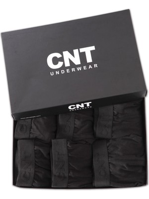 Cnt Erkek Boxer Likralı 6'lı Premium Paket