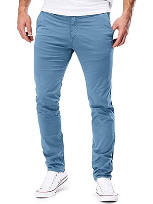 Cedy Denim Yan Cepli Klasik Chino Erkek Pantolonu Gabardin C401-1