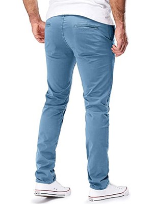 Cedy Denim Yan Cepli Klasik Chino Erkek Pantolonu Gabardin C401-1