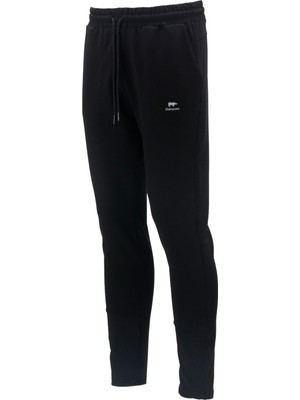 Shinzone Erkek Esnek Lastikli Rahat Siyah Eşofman Altı