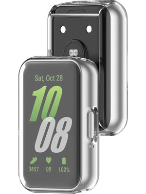 Tagomoon Samsung Galaxy Fit 3 Uyumlu Kasa ve Ekran Koruyucu 360 Tam Koruma Silikon Kılıf