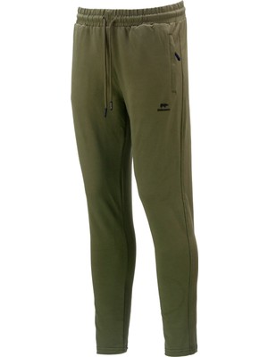 Shinzone Erkek Düz Paça Standart Fit Lastikli Haki Eşofman Altı