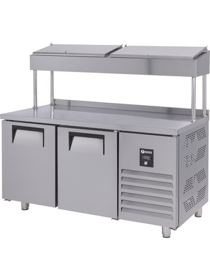 Iceinox Make Up Buzdolabı 330 Lt 2 Kapılı Yüksek