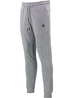 Shinzone Erkek Yazlık Standart Fit Lastikli Gri Eşofman Altı