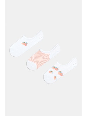 Penti Peach 3lü Sneaker Çorap