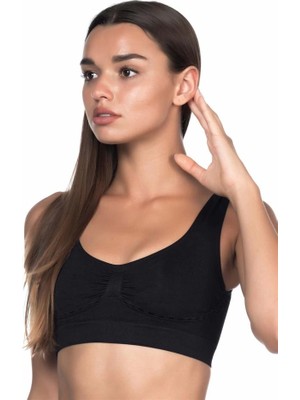 Miraxx Siyah Emay 4015 Sütyen Korse