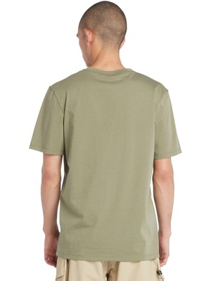 Timberland Camo Tree Logo Short Sleeve Tee Erkek T-Shirt TB0A5UP35901