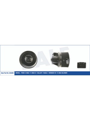 Kale Kalorifer Motoru 12V Focus Ii 04-12 Cmax 03-07 Galaxy-Kuga I-Mondeo Iv 07-14 -Smax 18051