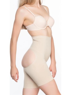 Miraxx Ten Emay 2032 Popo Açık Masajlı Boxer Korse