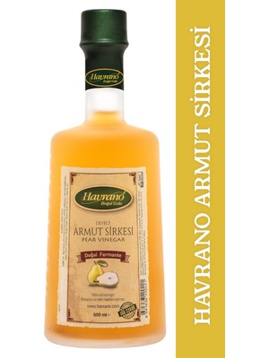 Havrano %100 Doğal Fermente Armut Sirkesi 500Ml