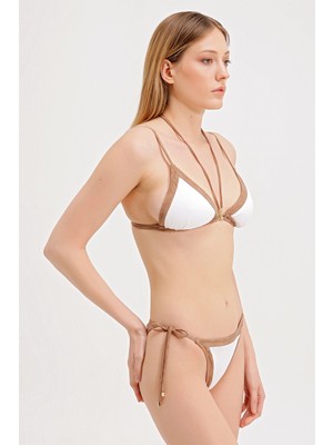 Zeki Gold Aksesuarlı Bikini