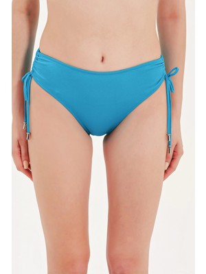 Zeki Global Yüksel Bel Yan Büzgülü Bikini Alt