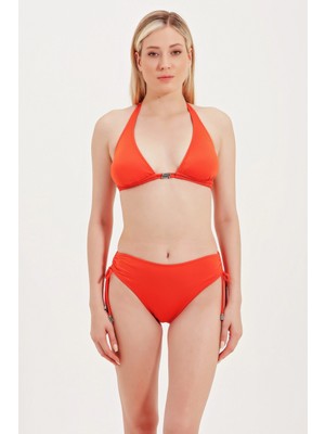 Zeki Global Yüksel Bel Yan Büzgülü Bikini Alt