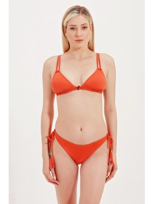 Zeki Global Cam Aksesuar Detaylı Üçgen Bikini